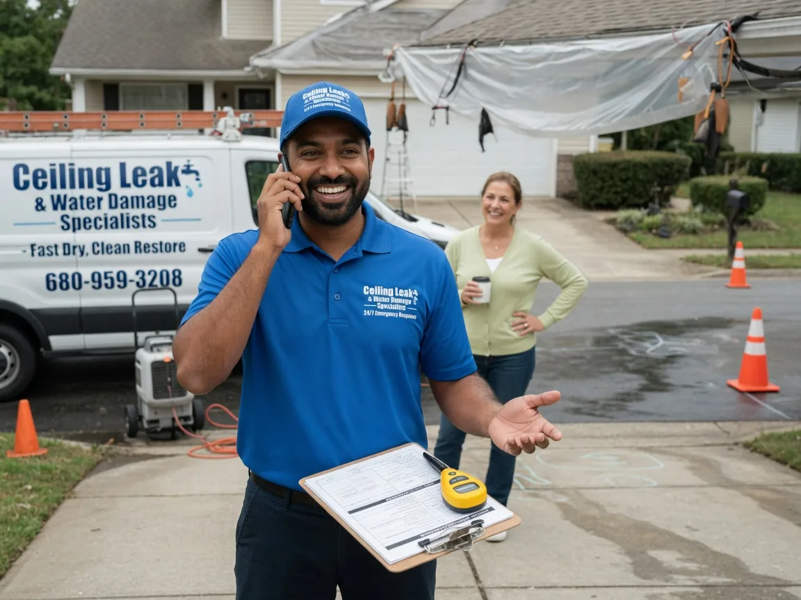 Ceiling Leak Cleanup Scottsburg, NY FAQs
